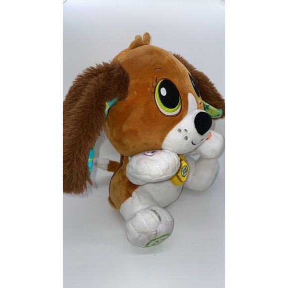 Leap Frog Speak And Learn Puppy With Talk Back Feature - Ears Flap Up - Picture 2 of 7